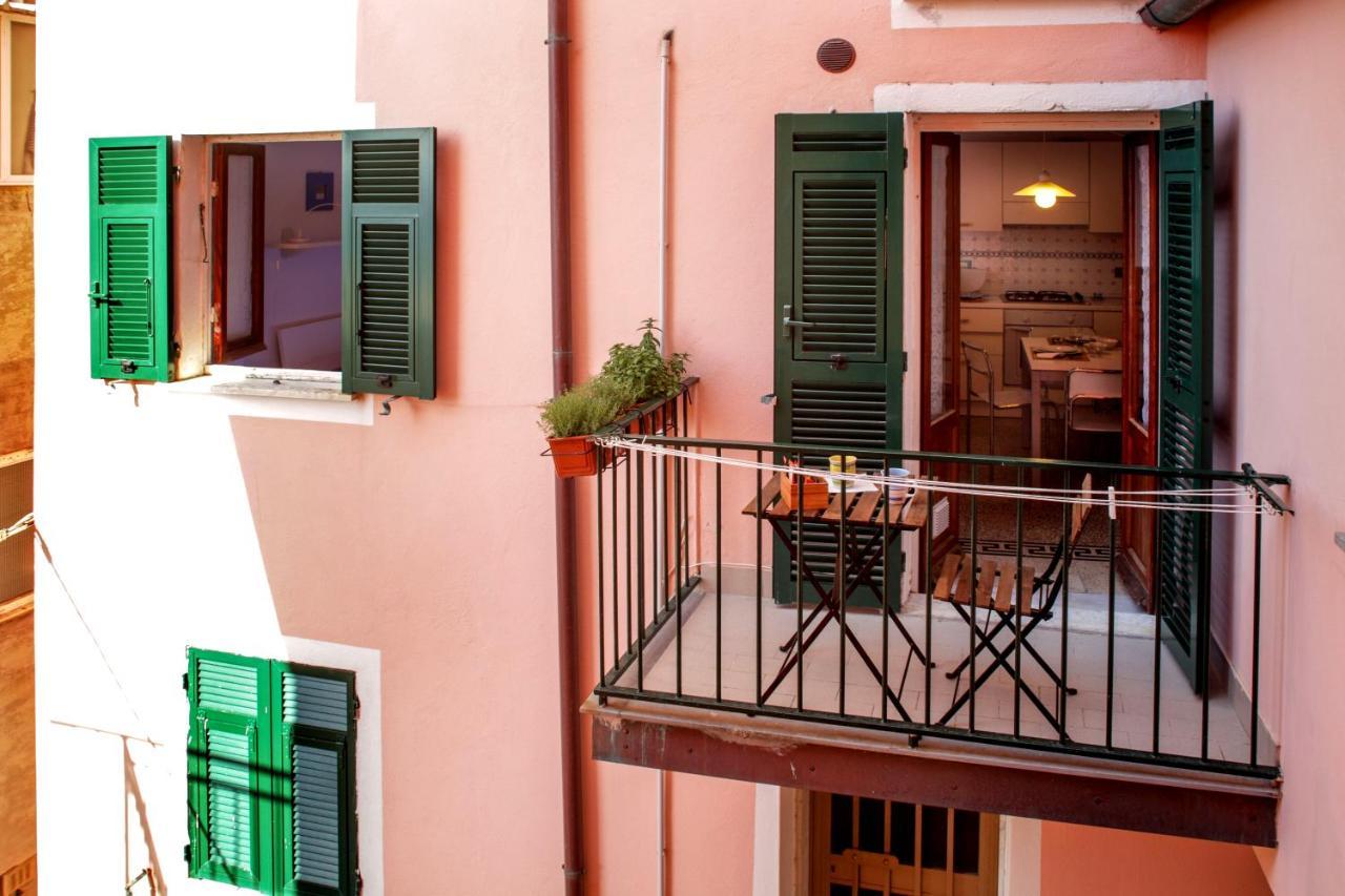 Aria Di Mare, Manarola - Bolle Blu Apartment Exterior foto